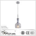 Single pendant lamp glass pendant lamp lamp with wine bottle shade